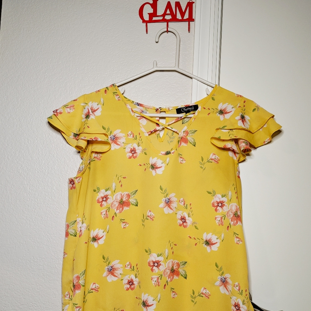Flowery Blouse